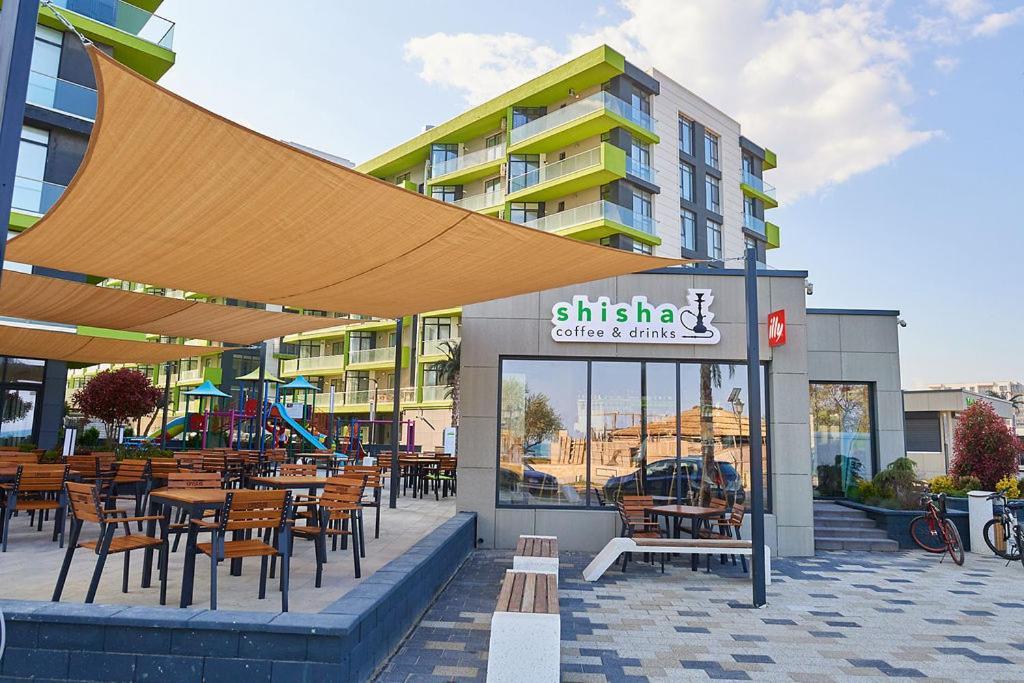 Aquamarin 2Bd Apt Spa N Pools Beach Resort Năvodari Exteriér fotografie