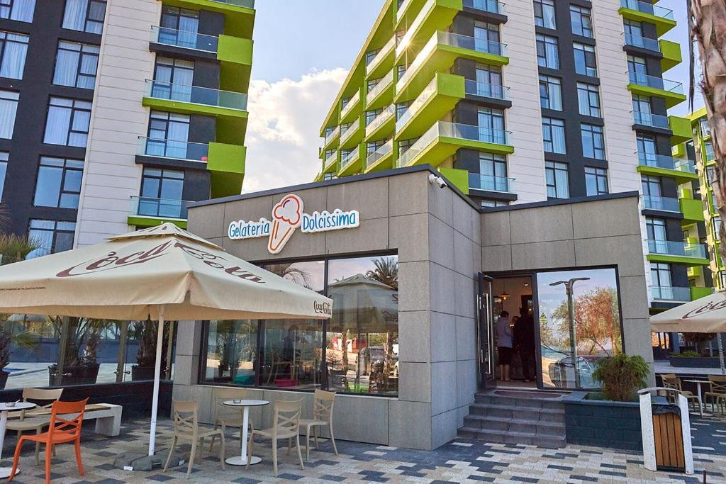 Aquamarin 2Bd Apt Spa N Pools Beach Resort Năvodari Exteriér fotografie